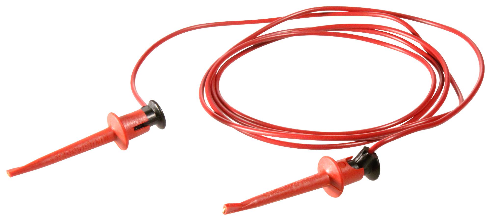 Pomona 3781-60-2 Test Lead, Red, 1.524M, 60V, 5A