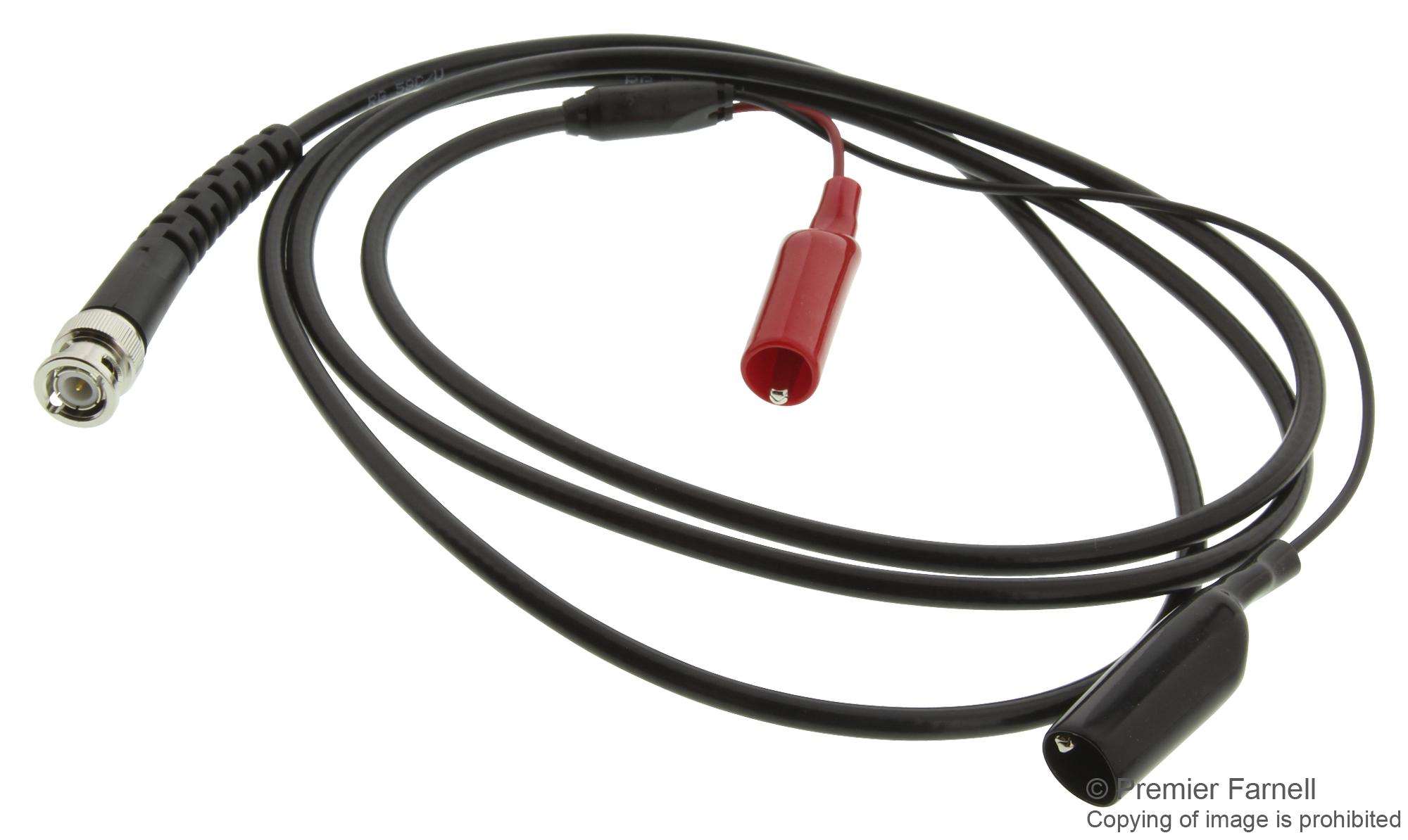 Pomona 4531-C-60 Test Lead, Blk, 1.524M