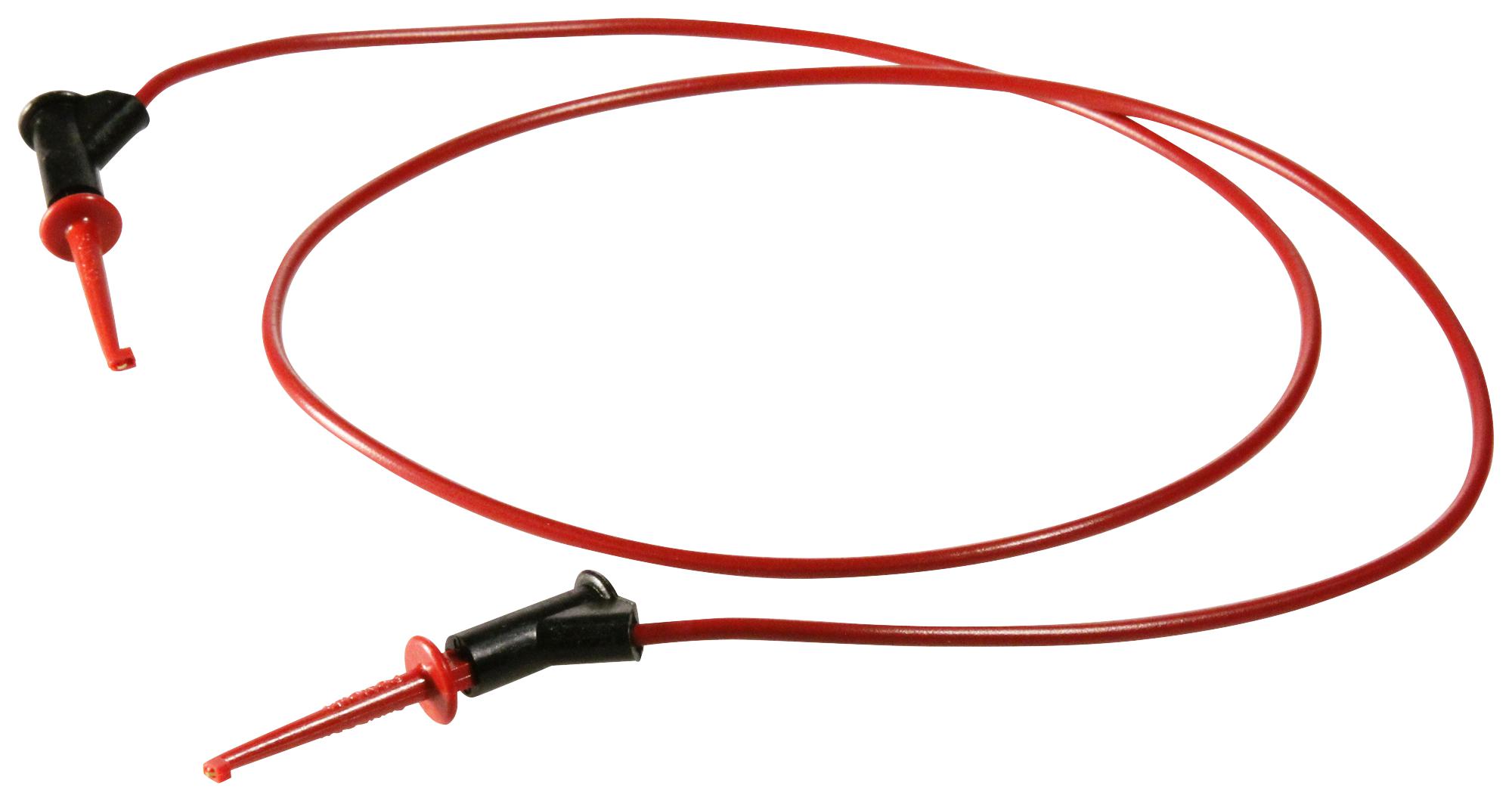 Pomona 4613-24-2 Test Lead, Red, 610mm, 60V, 3A