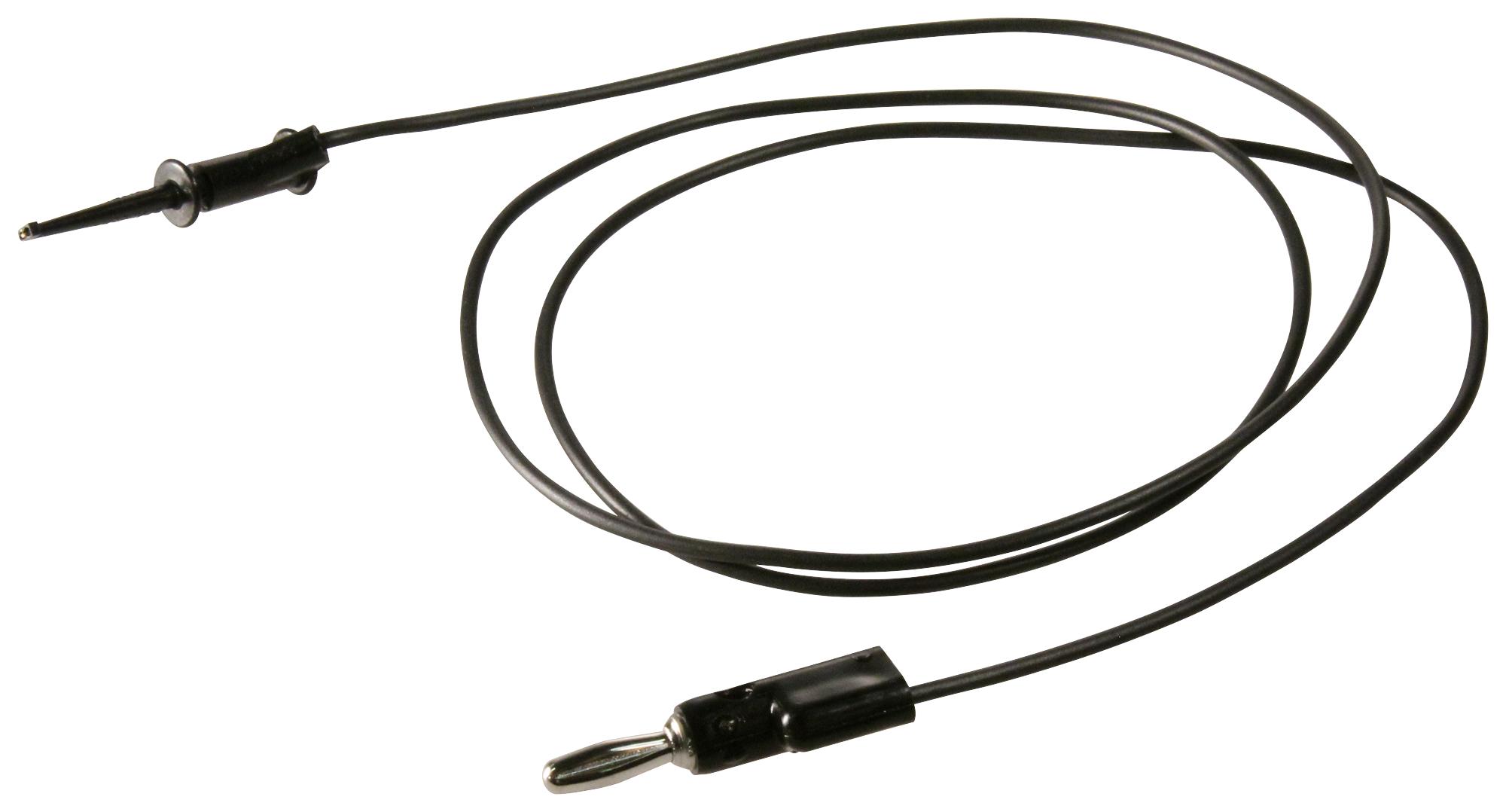 Pomona 5053-36-0 Test Lead, Blk, 914mm, 150V, 3A