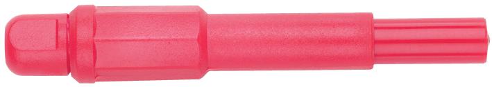 Pomona 122506A Banana Plug, 20A, Solder, Red