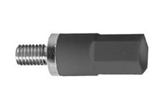 Pomona 5700-0 Adaptor, Banana Jack-6/32 Screw, Black