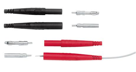 Pomona 6383-02 Banana Plug, 15A, Crimp/solder, Blk/red