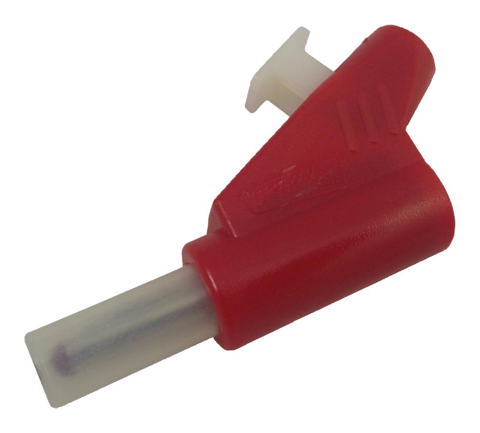 Radiall R941461600 Banana Plug, Stackable, 30A, Red