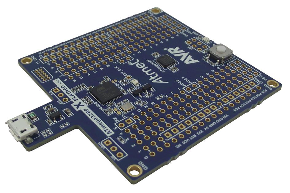 Microchip Technology Technology Atmega328P-Xmini Evaluation Board, Integrated Debugger