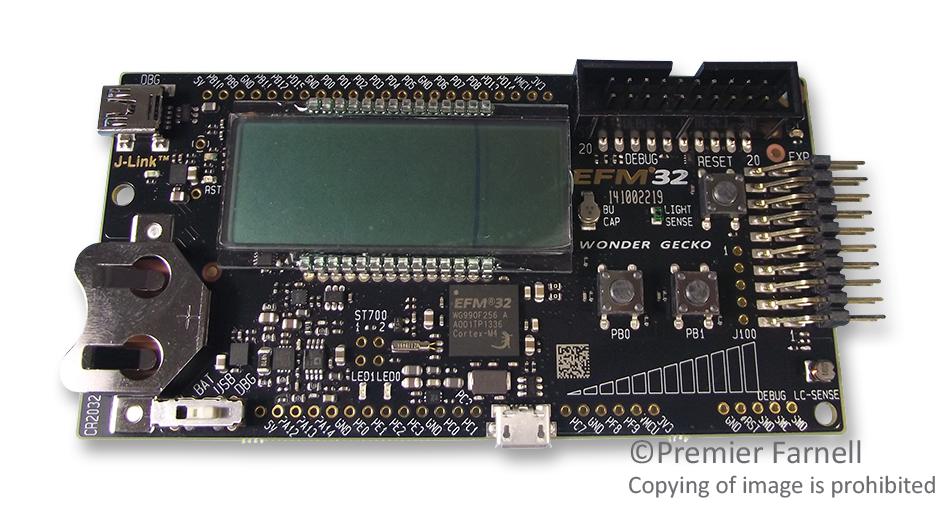 Silicon Labs Efm32Wg-Stk3800 Starter Board, Mcu