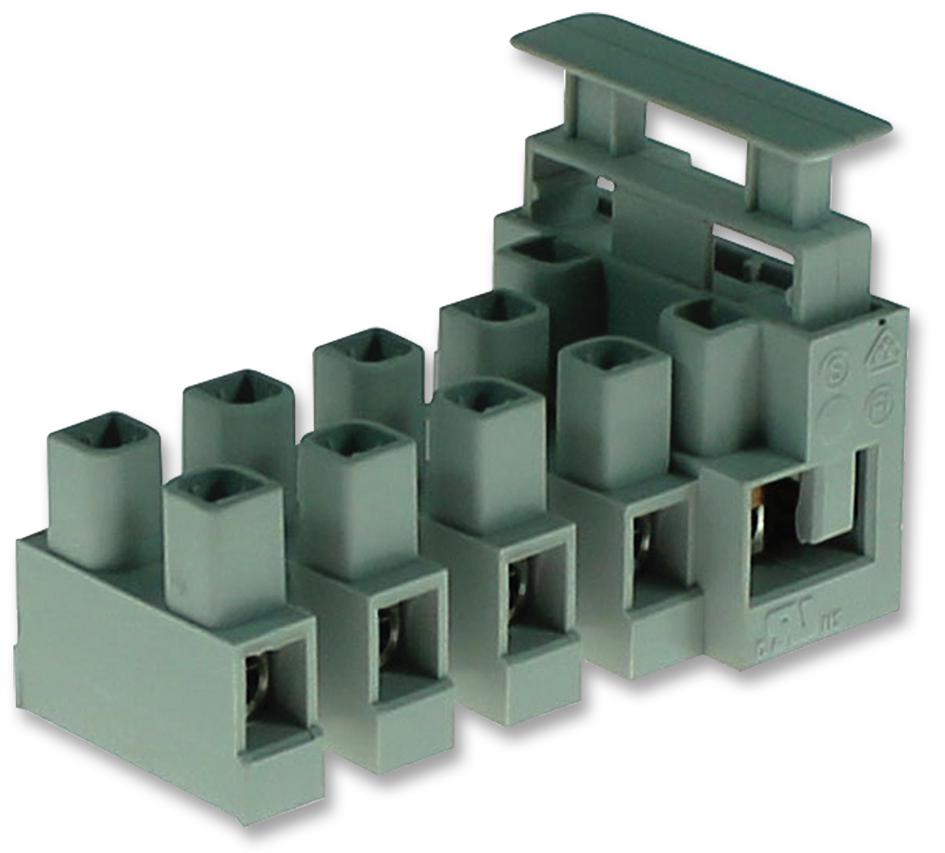 CamdenBoss Cftbn/5Wp Terminal Block, Fused, 5Pos