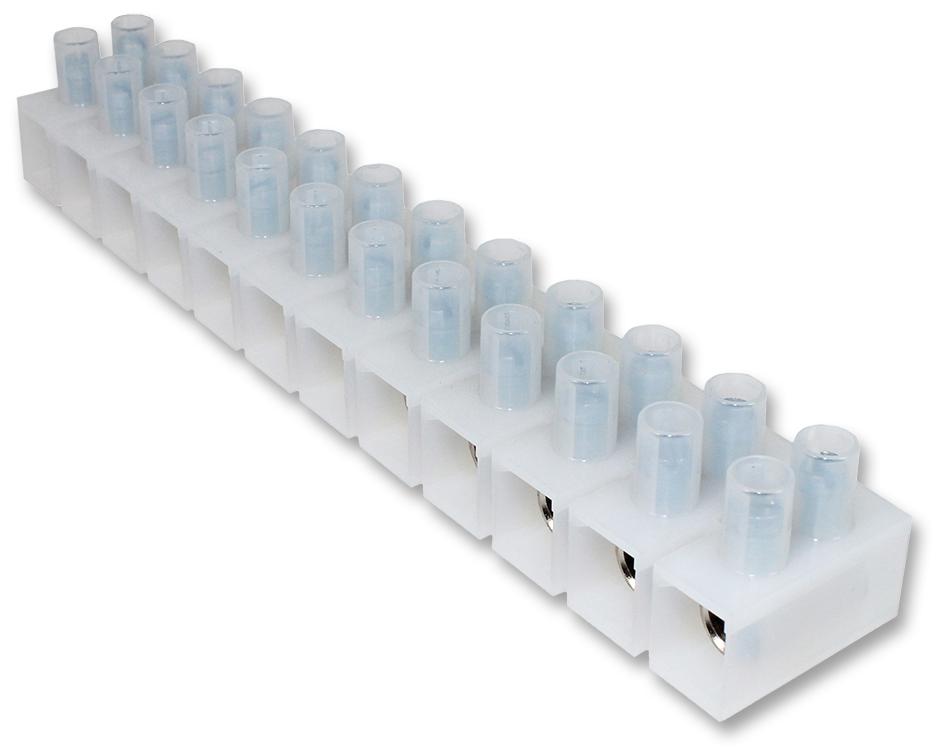 CamdenBoss Ctsn438/12W Terminal Block, Barrier, 12Pos