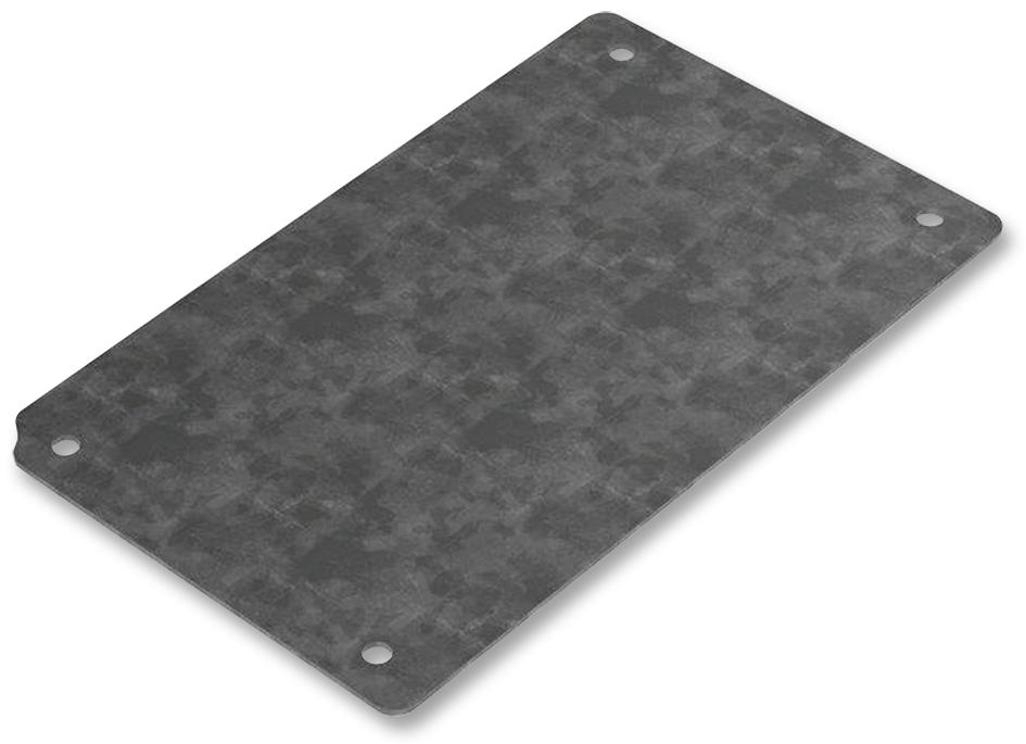 Deltron Enclosures 4Mp1212 Mounting Plate, 80mm, Steel