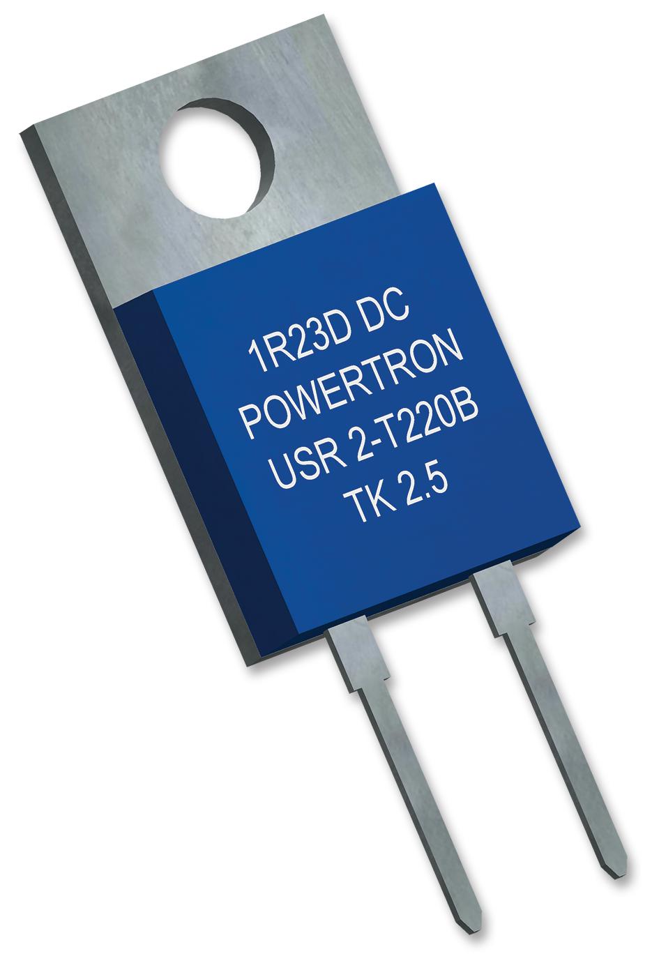 Powertron Usr 2-T220B 500R0 S 0.1% Res, 500R, 0.10%, 10W, To-220