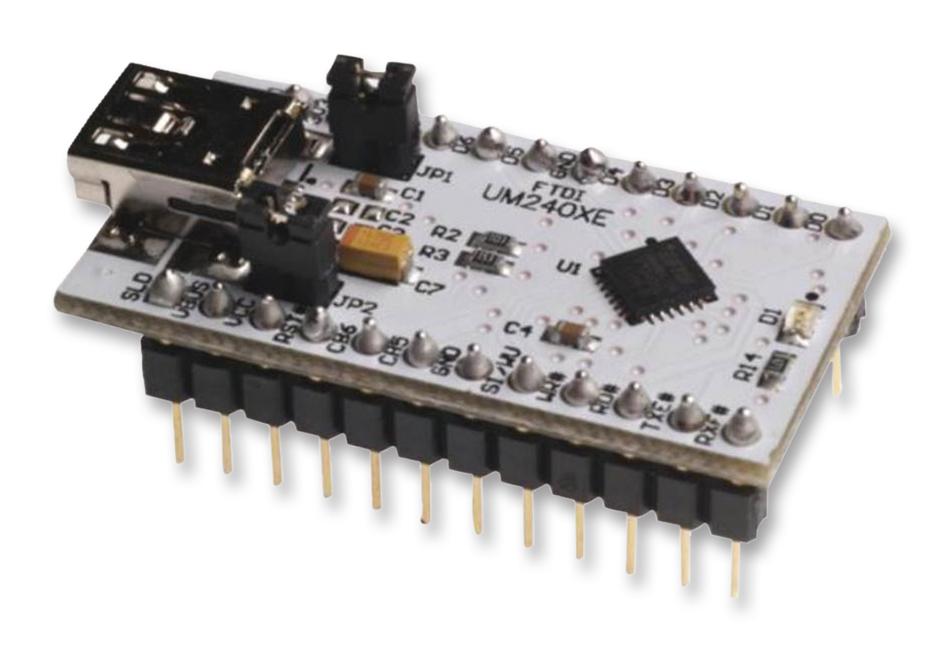 FTDI Umft240Xe-01 Dev Board, Usb To 245 8Bit Fifo