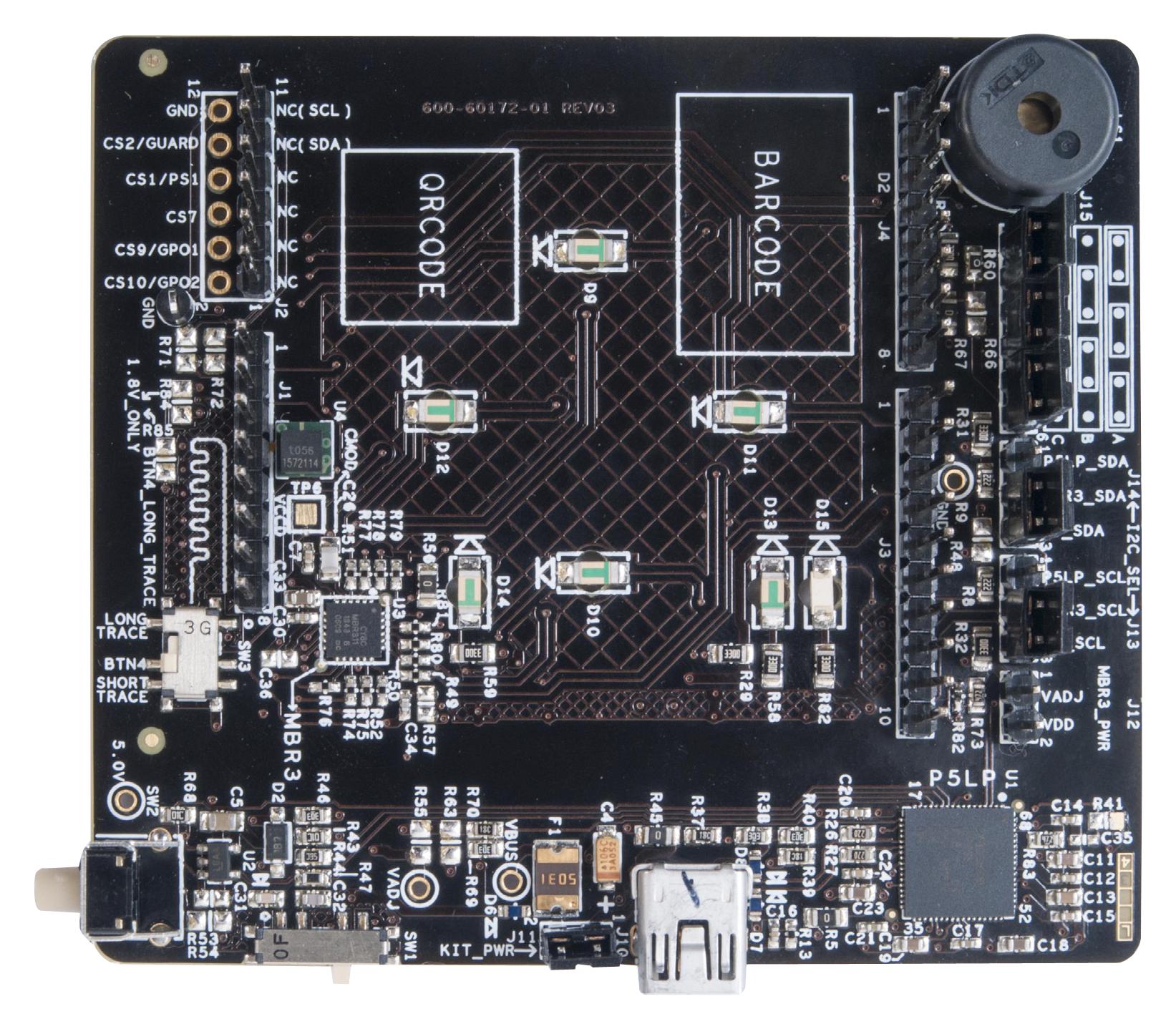 Infineon Cy3280-Mbr3 Evaluation Board, Mbr3 Capacitorsense