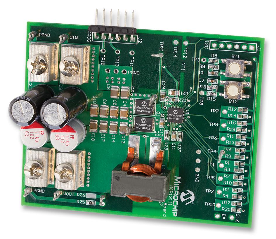 Microchip Technology Technology Adm00397 Evaluation Board Pwm Cntlr W/ Mcu