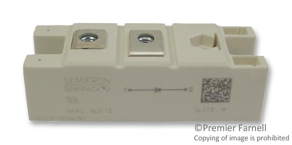 Semikron Skke 162/12 Diode, Module, 195A, 1.2Kv