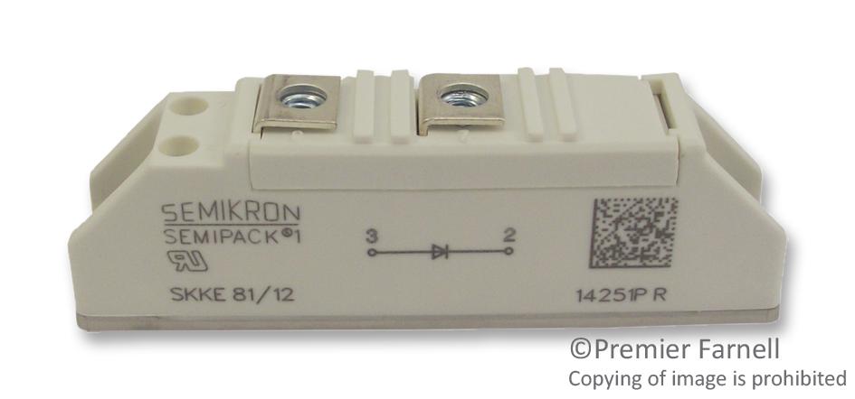 Semikron Skke 81/12 Diode, Module, 82A, 1.2Kv