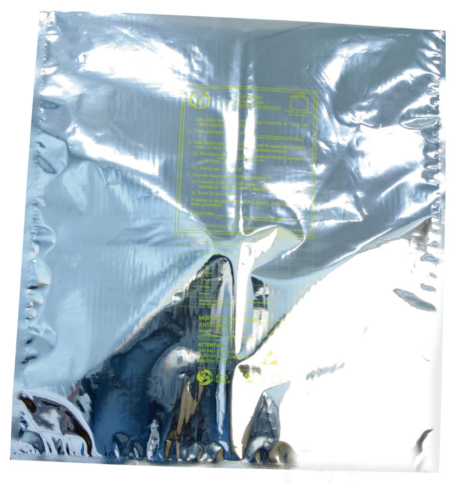 Multicomp Pro Mc0180130 Moisture Barrier Bag, 101.6mm X 152.4mm