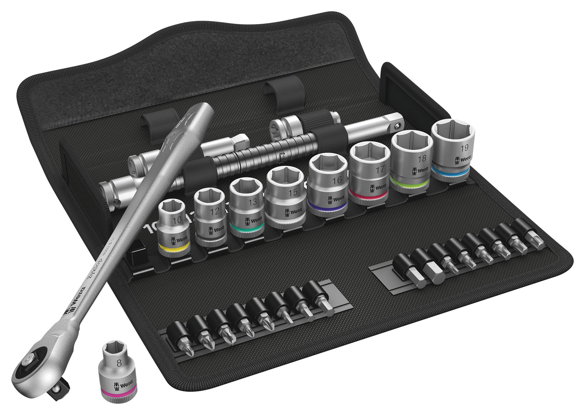 wera zyklop speed knarrensatz 3 8 metrisch 8100 sb 6