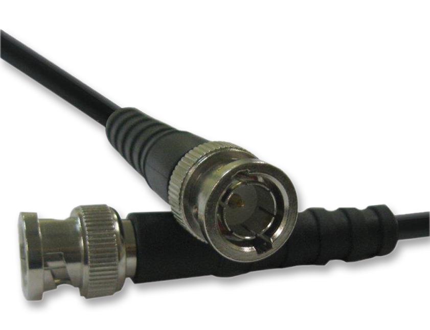 Amphenol RF 115101-20-M0.50 Coaxial Cable, Rg59/u, Bnc Plug, 0.5M