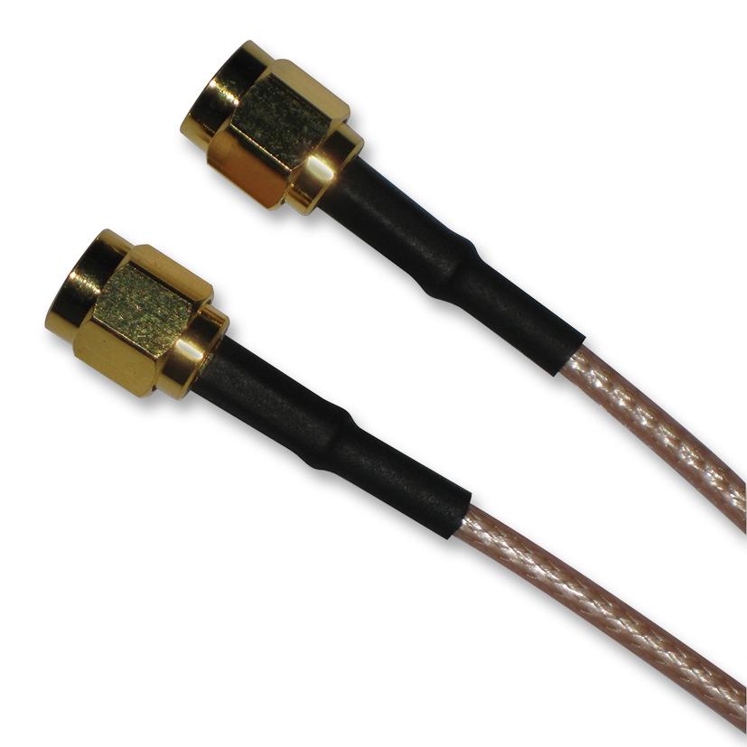 Amphenol RF 135101-01-M0.25 Coaxial Cable, Rg316/u, Sma Plug, 0.25M