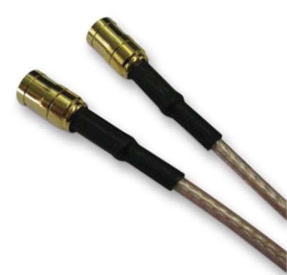 Amphenol RF 145101-01-M0.25 Coaxial Cable, Rg316/u, Smb Plug, 0.25M