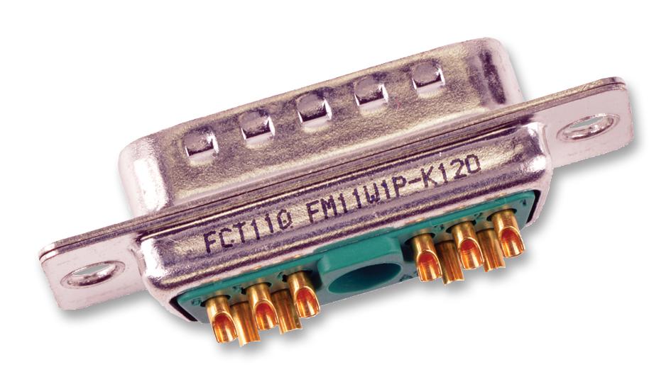 Molex 172704-0011 Combo D-Sub Connector, Plug, Da-11W1, Solder