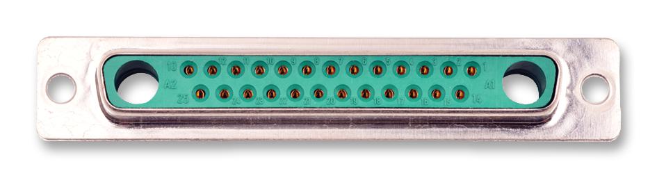 Molex 172704-0030 Combo D-Sub Connector, Rcpt, Dc-27W2, Solder