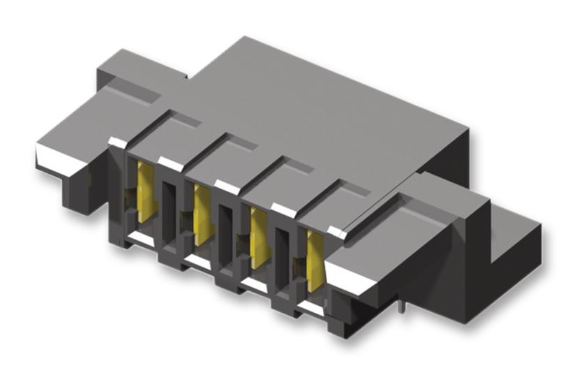 Samtec Pet-08-01-T-Ra-Sd . Connector, Header, 8Pos, 1Row, 6.35mm