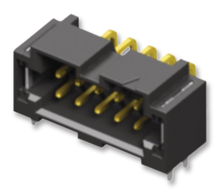 Samtec T2M-107-01-L-D-Ra . Connector, Header, 14Pos, 2Row, 2mm