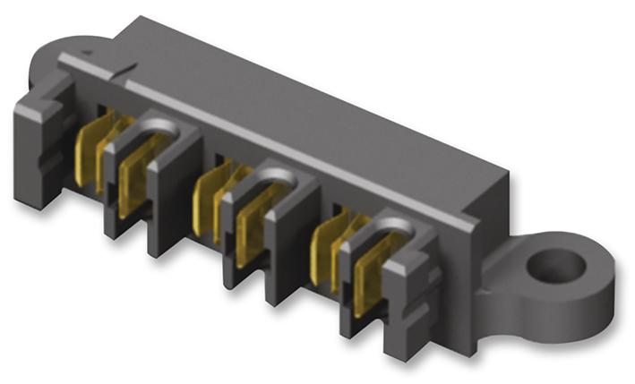 Samtec Uppt-08-01-01-L-Ra-Sd Connector, Hermaphroditic, 8Pos, 1Row, 3.81mm