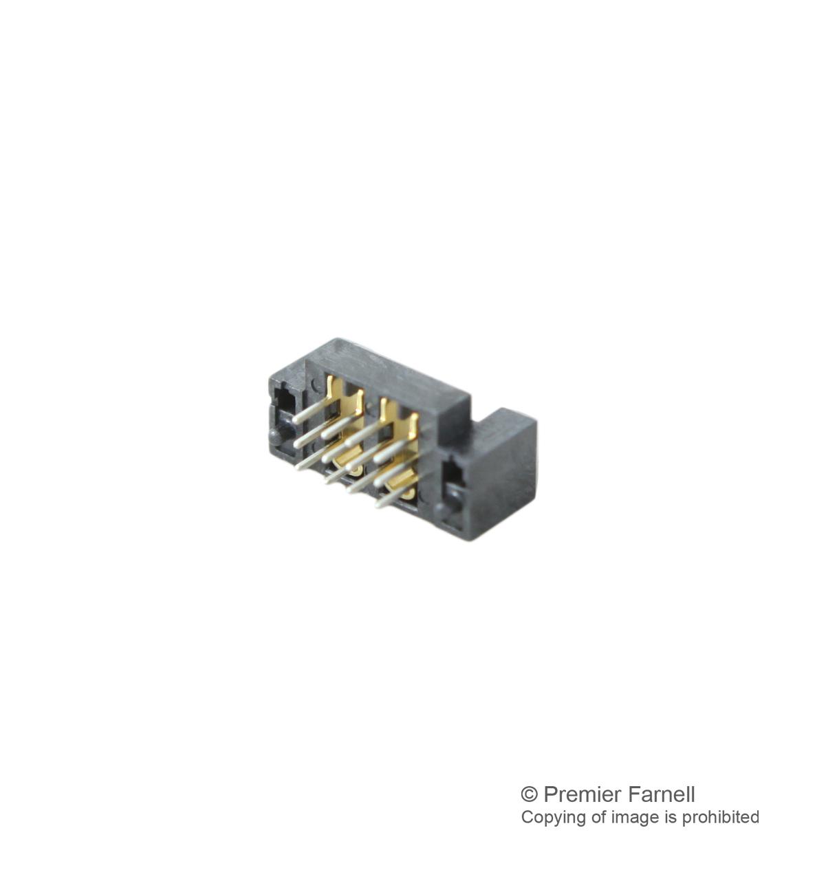 Samtec Ups-02-04.0-01-L-V . Connector, Rcpt, 2Pos, 1Row, 3.81mm