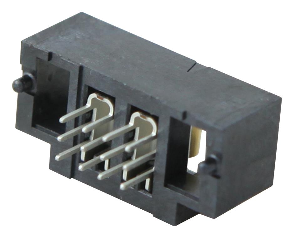 Samtec Ups-06-04.0-01-L-V . Connector, Rcpt, 6Pos, 1Row, 3.81mm