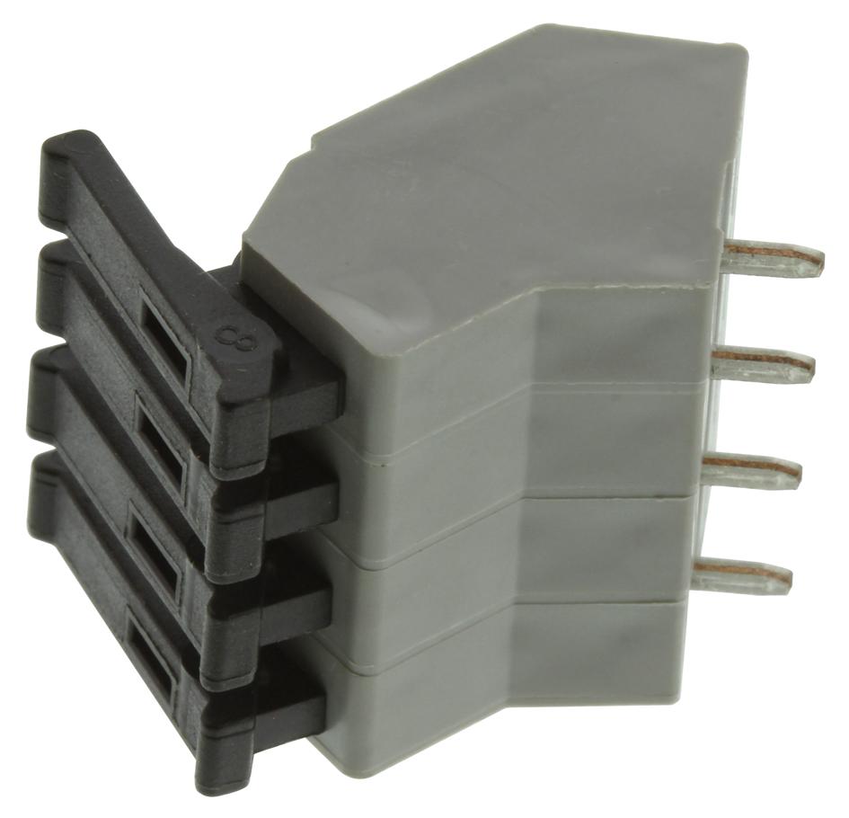 METZ CONNECTorect Ast1350404 Terminal Block, Wire To Brd, 4Pos, 14Awg