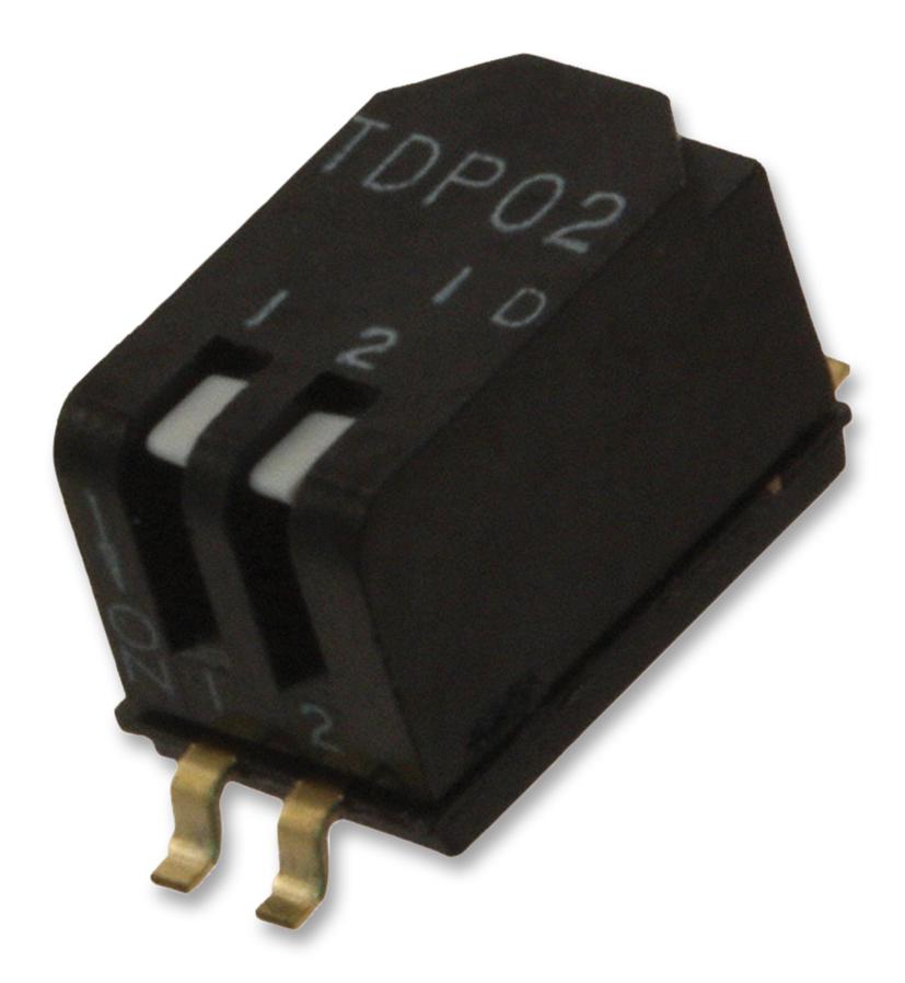 C&k Components Tdp02H0Sbd1 Switch Dip Side 2Pos Smd