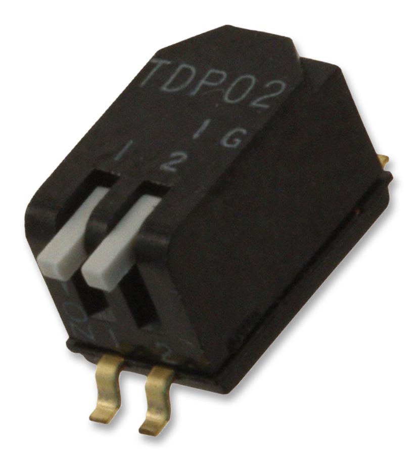 C&k Components Tdp02H1Sbd1 Switch Dip Side 2Pos Smd