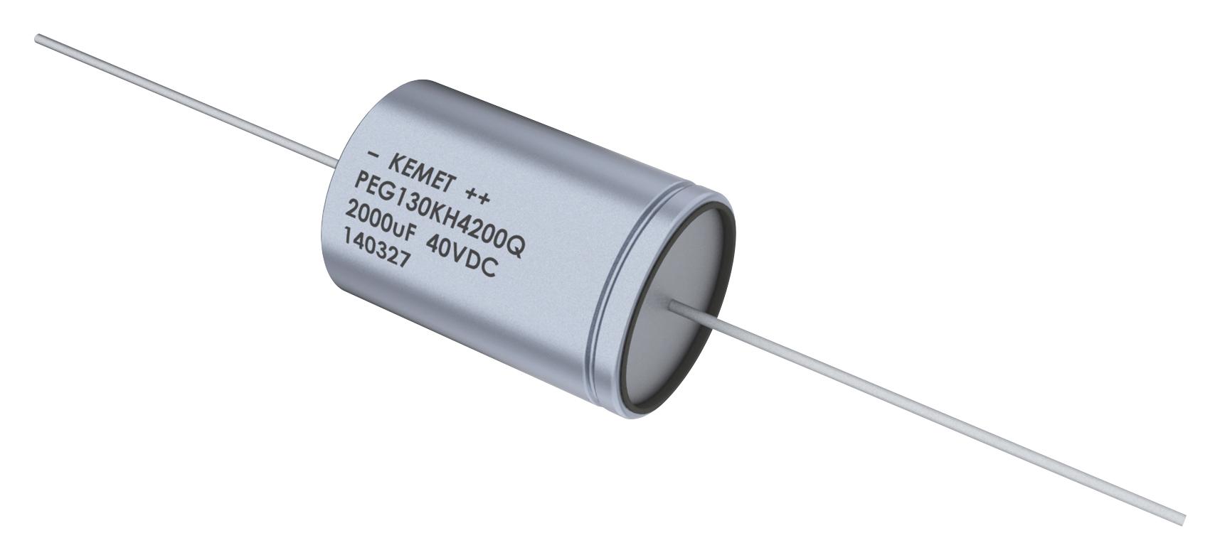 KEMET Peg130Kh4200Ql1 Capacitor, 2000Îf, 40V