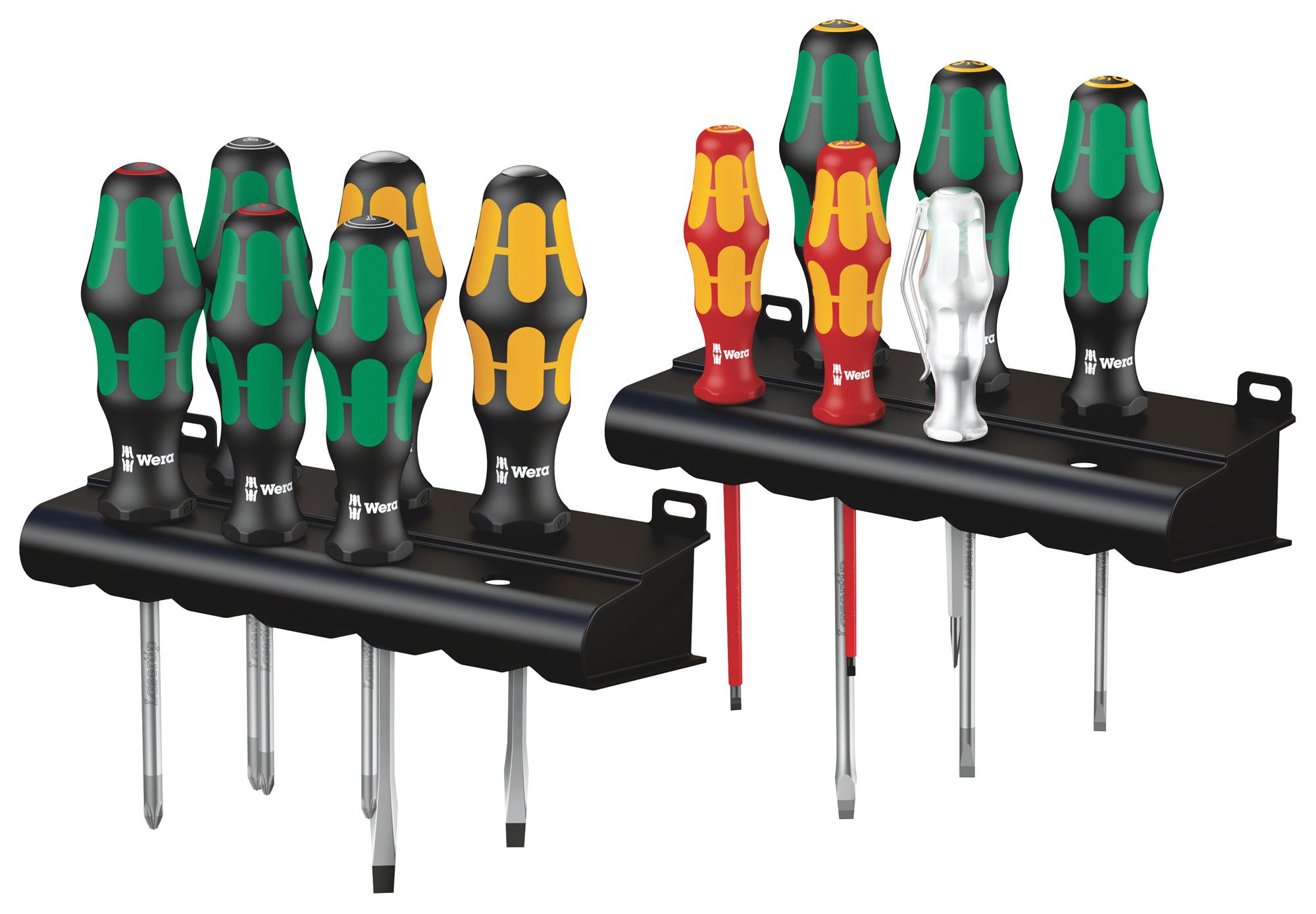 Wera Kraftform Xxl Screwdriver Set, 14 Pcs, Xxl Series