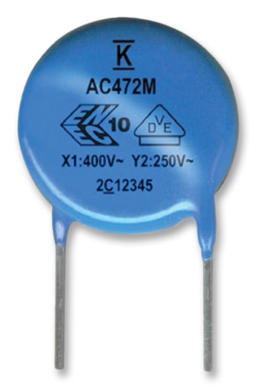 KEMET C951U332Mvwdba7317 Capacitor, 3300Pf, 400Vac, 20%, Y5U