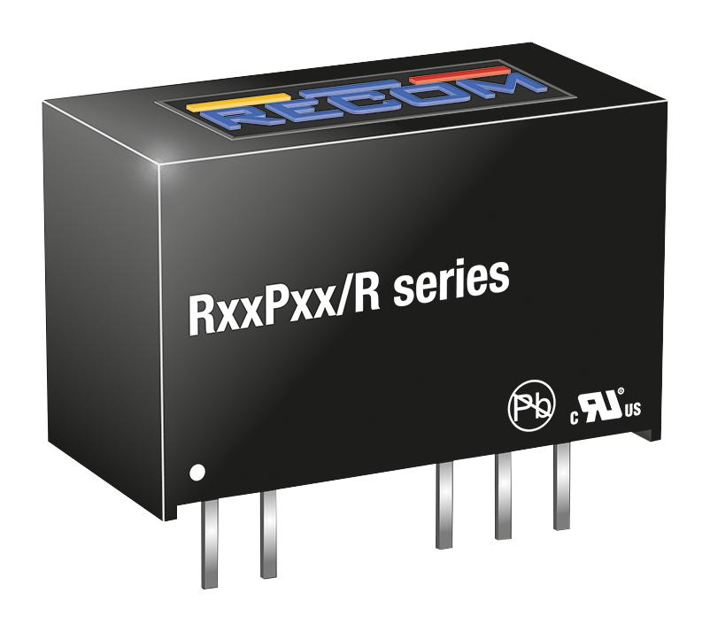 RECOM Power R05P05S/r8 Dc-Dc Converter, Medical, 5V, 0.2A