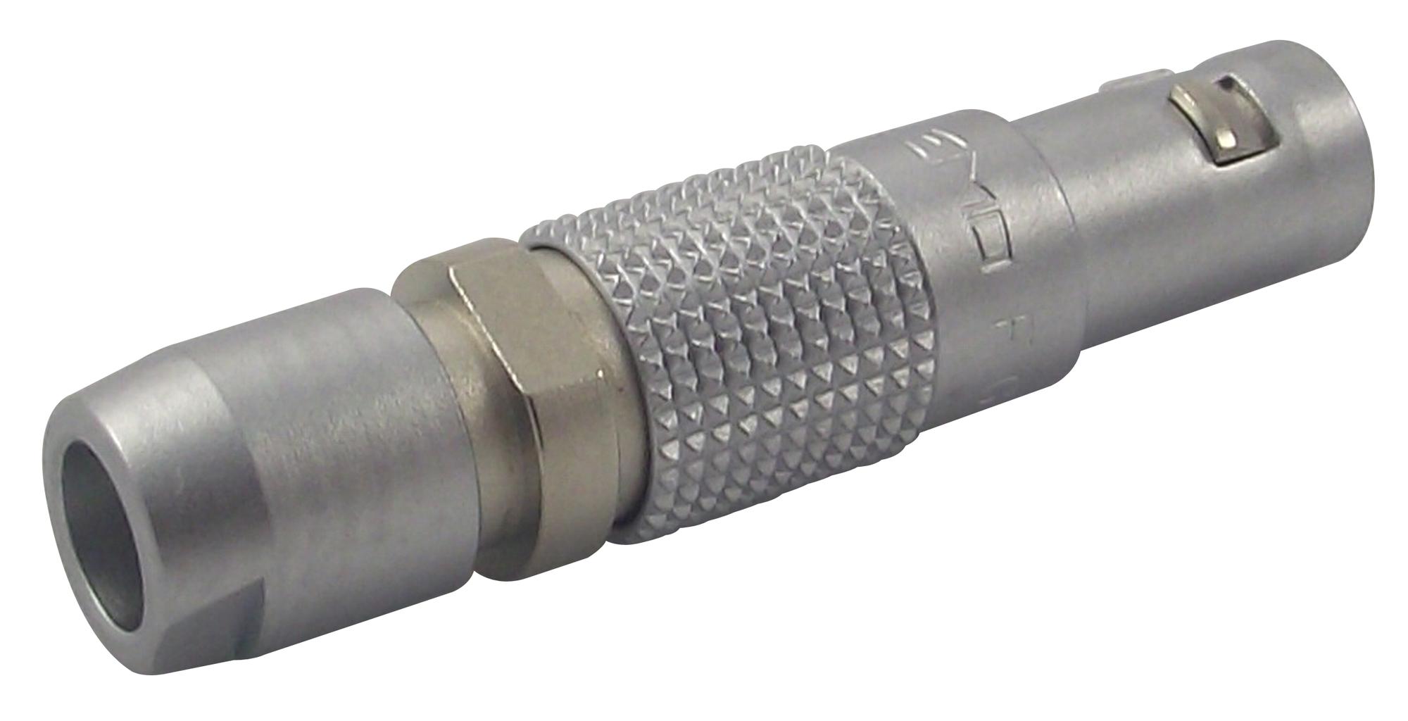 LEMO Fgg.00.305.clad35 Circular Connector, Plug, 5Pos, Cable