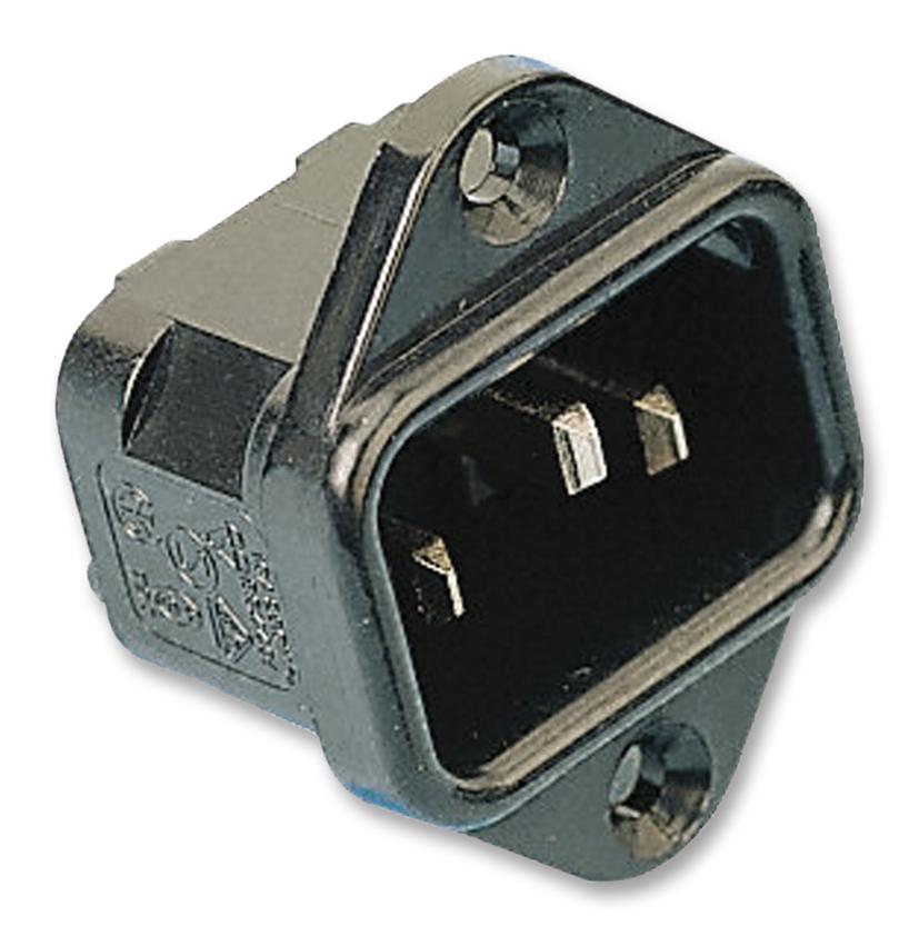 Bulgin Px0579/63 Connector, Power Entry, Plug, 10A, 250V