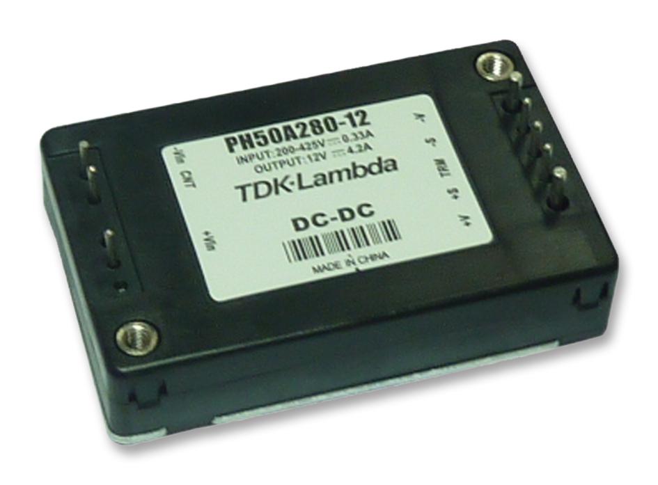 TDK-Lambda Ph50A280-24 Dc/dc Conv, 50.4W, 24V, 2.1A