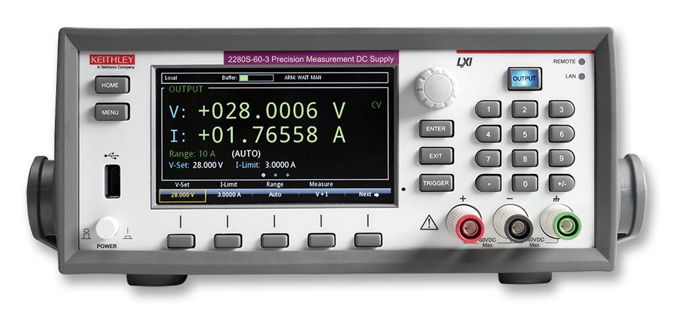 Keithley Instruments Instruments 2280S-60-3 Power Supply, 1Ch, 60V, 3.2A, Prog
