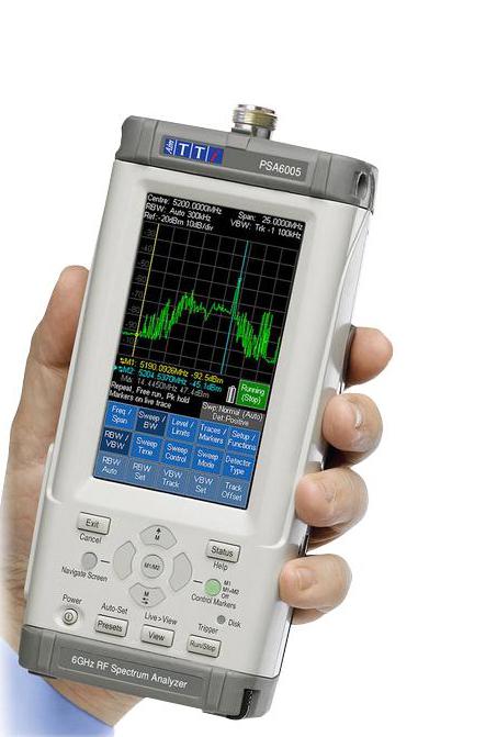 Aim-Tti Instruments Psa6005Usc Analyzer, Spectrum, 10Mhz To 6Ghz