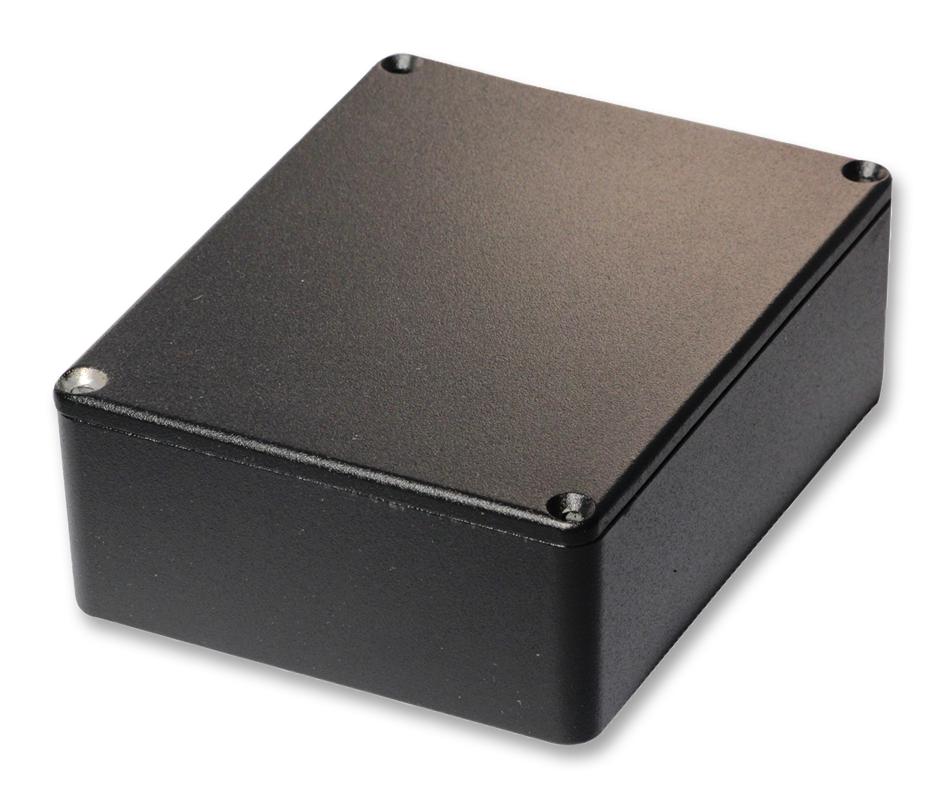 Hammond 1590Bbsbk Instrument Enclosure, Alum Alloy, Black