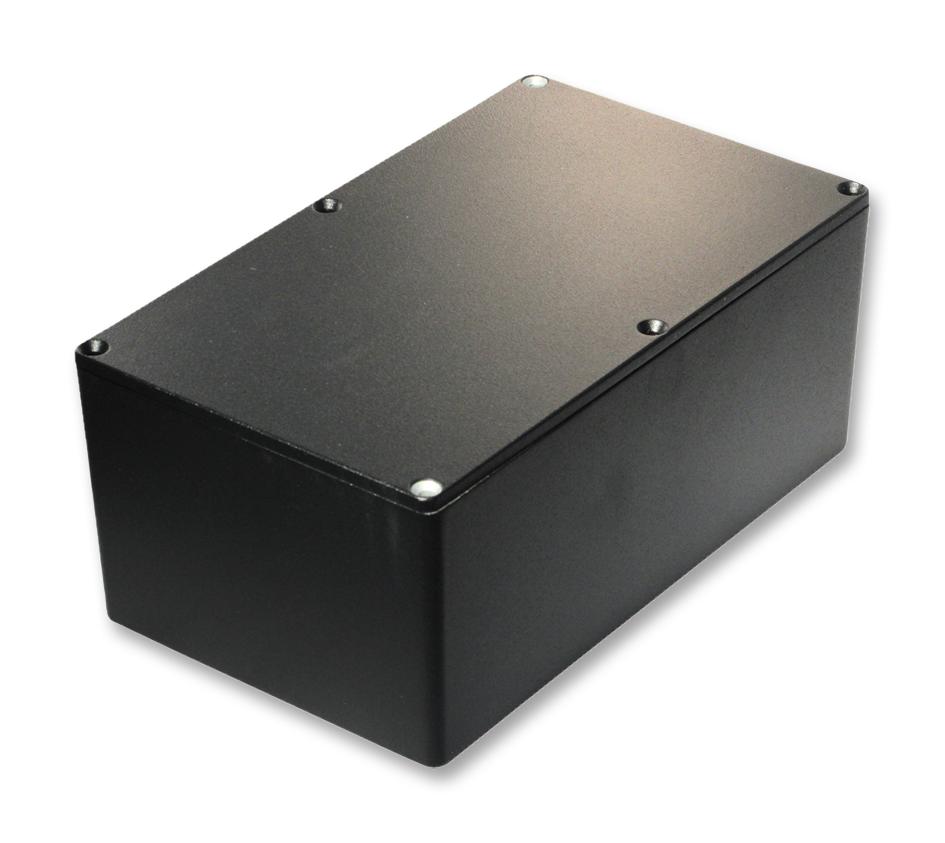 Hammond 1590Weebk. Instrument Enclosure, Alum Alloy, Black