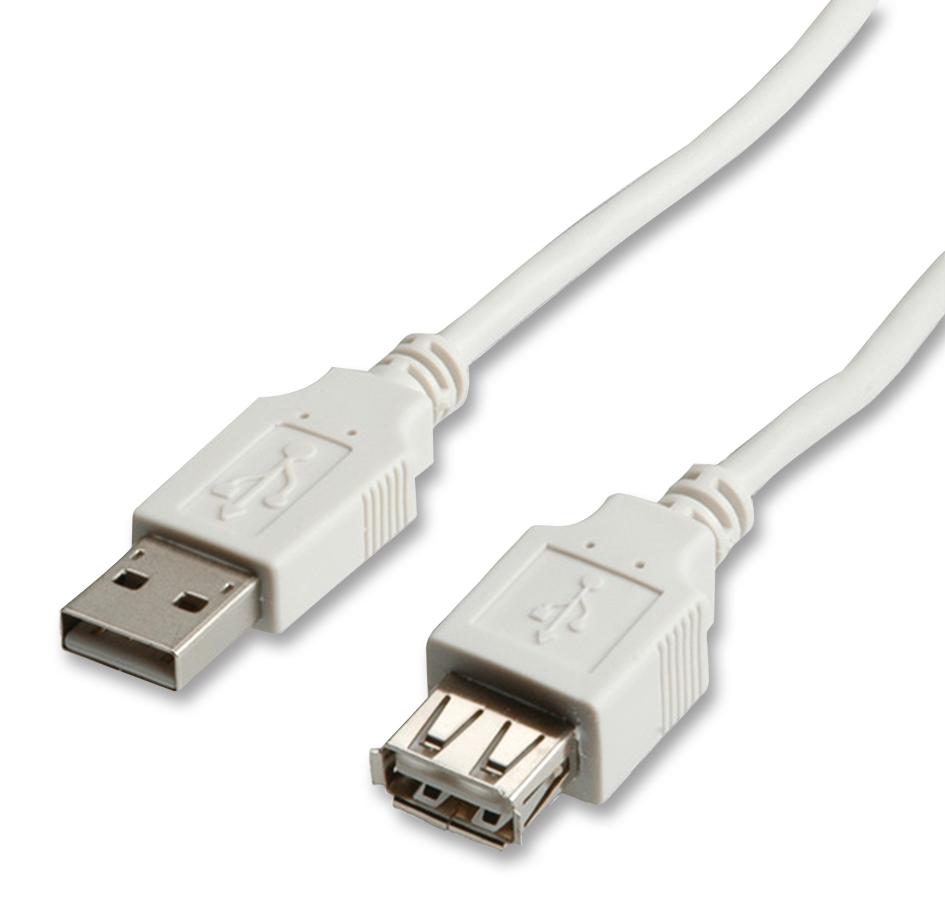 Multicomp Pro 11.99.8961 Computer Cable, Usb2.0, 3M, White