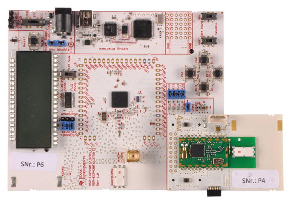 Texas Instruments Msp-Expcc430Rf4 Dev Board, Cc430F5137/6137 433Mhz Rf Soc