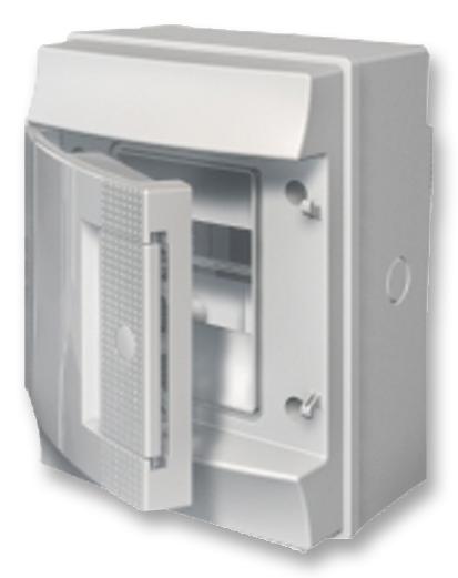 Abb 1Sl1100A00 Wallmount Enclosure, Thermoplastic, Grey