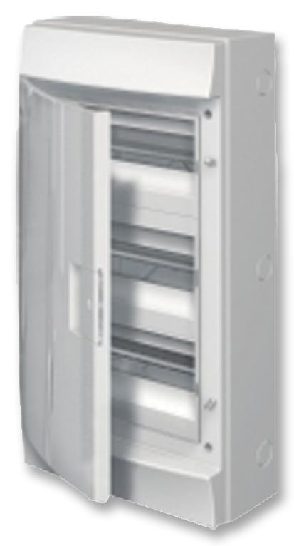 Abb 1Sl1106A00 Wallmount Enclosure, Thermoplastic, Grey