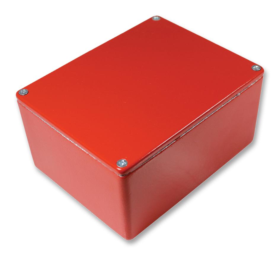 CamdenBoss Rtm5004/14-Red Multipurpose Enclosure, Alum, Red